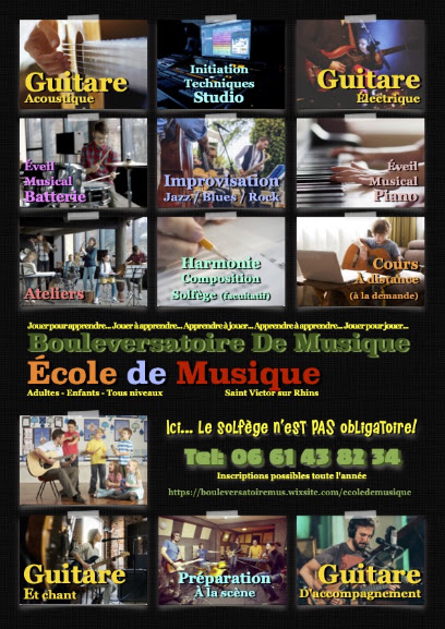 Bouleversatoire De Musique, École De Musique à Saint-Victor-sur-Rhins