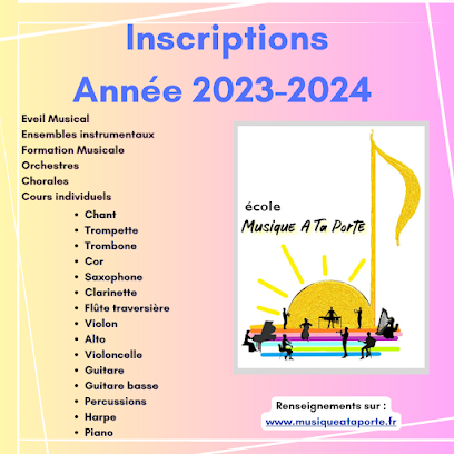 Ecole De Musique A Ta Porte École De Musique à Marsas