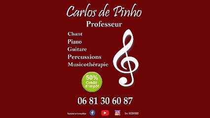Cours De Guitare, Piano, Chant, Percussions, À Groffliers | Carlos De Pinho, Professeur de Musique à Groffliers